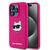 Karl Lagerfeld Silicone Choupette Head MagSafe case for iPhone 15 Pro Max - pink | Techbox