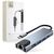 HUB Tech-Protect V3 5in1 USB-C - USB-A 3.0 / USB-A 2.0 / USB-C / HDMI / RJ45 - gray | Techbox