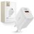 Tech-Protect C20W charger USB-C PD 20W / USB-A QC 3.0 - white | Techbox
