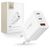 Tech-Protect NC30W network charger 2x USB-C PD 30W / USB-A QC 3.0 - white - Travel Chargers - Smartphone Chargers - Techbox