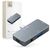 HUB Tech-Protect V6 4in1 USB-C - USB-A 3.0 / USB-C PD100W / HDMI / mini jack 3.5mm - gray | Techbox
