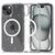 Tech-Protect FlexAir Hybrid MagSafe iPhone 15 Case - Clear Glitter | Techbox