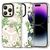 Tech-Protect MagMood MagSafe case for iPhone 15 Pro - daisies with leaves - Uncategorized Cases (2) - Cases - Techbox