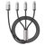 Tech-Protect UltraBoost 3in1 USB-A - Lightning / USB-C / micro USB 3.5A cable 1m - gray - Cables & Adapters - Cables & Accessories - Techbox