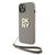 DKNY Wrist Strap Stock Logo case for iPhone 15 Plus - beige - Uncategorized Cases (2) - Cases - Techbox