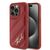 Karl Lagerfeld Diagonal Quilted Script case for iPhone 15 Pro - red | Techbox