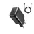 Joyroom JR-TCF23 network charger USB-C 25W SFC / PPS / PD - black + USB-C / USB-C cable 1m | Techbox
