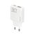 GaN Dudao A30EU 30W USB-A / USB-C Wall Charger - White - Travel Chargers - Smartphone Chargers - Techbox