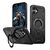 Hybrid Armor Trendy Case with MagSafe for iPhone 16 - Black | Techbox