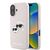 Karl Lagerfeld Silicone Case Heads Print MagSafe for iPhone 16 Plus - Pink - Apple Cases - Cases - Techbox