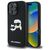 Karl Lagerfeld Silicone Case Heads Print MagSafe for iPhone 16 Pro - Black - Apple Cases - Cases - Techbox