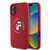 Karl Lagerfeld Silicone Karl&amp;Choupette Heads Ring MagSafe iPhone 16 Case - Red - Apple Cases - Cases - Techbox