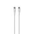 Puro Soft USB-C - USB-C 60W 1.5m silicone cable - white | Techbox