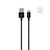 Puro White USB-A USB-C Cable 1m - Black | Techbox
