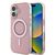Guess IML Rhinestones MagSafe iPhone 16 Case - Pink - Apple Cases - Cases - Techbox