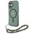Guess IML Glitter With Pearl Strap MagSafe case for iPhone 16 Plus - green - Apple Cases - Cases - Techbox