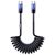 Joyroom S-A43 Crystal-Clear Series 60W USB-C - USB-C spiral cable 1.5m - black - Cables & Adapters - Cables & Accessories - Techbox
