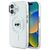 Karl Lagerfeld IML Metal Karl Head MagSafe Case for iPhone 16 Plus - White | Techbox