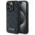 Karl Lagerfeld Leather Monogram Metal Logo MagSafe iPhone 15 Pro Case - Black - Uncategorized Cases (2) - Cases - Techbox