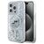 Karl Lagerfeld Liquid Glitter Karl &amp; Choupette Head Magsafe iPhone 15 Pro Case - Clear - Uncategorized Cases (2) - Cases - Techbox