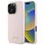 Guess Silicone Script Metal Logo &amp; Frame iPhone 16 Pro Max Case - Pink | Techbox