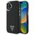 Guess Grained Triangle MagSafe case for iPhone 16 - black | Techbox