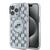 Karl Lagerfeld IML Monogram Karl &amp; Choupette Head MagSafe iPhone 15 Pro Case - Clear | Techbox