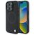 BMW Sign Leather Half Textured And Circle MagSafe case for iPhone 16 Pro Max - black | Techbox