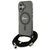 Guess GUHMP16SHCTSGNSK iPhone 16 6.1" black/black hardcase Crossbody Cord Script MagSafe - Apple Cases - Cases - Techbox