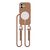 Tech-Protect MagNecklace MagSafe case with lanyard for iPhone 16 - brown | Techbox