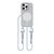 Tech-Protect MagNecklace MagSafe Case with Lanyard for iPhone 16 Pro Max - Gray - Apple Cases - Cases - Techbox