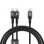 Dudao L3F 2in1 Cable 100W 1.2m 2 x USB-C - Black - Cables & Adapters - Cables & Accessories - Techbox