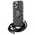 Karl Lagerfeld IML Crossbody Monogram Karl &amp; Choupette Head MagSafe Case for iPhone 16 Pro Max - Black | Techbox