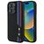 BMW BMHMP16L23SCUK iPhone 16 Pro 6.3" black/black hardcase Silicone Cut Tricolor Lines MagSafe - Apple Cases - Cases - Techbox