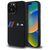 BMW BMHMP16X23SAXK iPhone 16 Pro Max 6.9" black/black hardcase Silicone Middle Stripe MagSafe - Apple Cases - Cases - Techbox