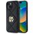 DKNY Quilted Stack Logo iPhone 15 Case - Black | Techbox