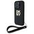 DKNY Wrist Strap Stock Logo iPhone 16 Pro Case - Black | Techbox