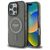 Guess IML Glitter Circle MagSafe case for iPhone 16 Pro - black | Techbox