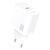 Dudao A27 25W GaN USB-C Wall Charger - White - Travel Chargers - Smartphone Chargers - Techbox