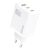 Dudao A29 65W GaN Wall Charger 2 x USB-C + 1 x USB-A - White | Techbox