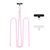 Tech-Protect C7S Rope Crossbody Strap Leash - Pink