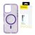 Wozinsky Glitter Case with Mag Safe for Samsung Galaxy S25+ - Purple with Glitter - Samsung Cases - Cases - Techbox