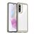 Outer Space Case for Samsung Galaxy A26 Cover with Flexible Frame - Semi-Transparent, Black | Techbox