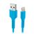 SBS TECABLEUSBIP589A USB-A - Lightning Cable - Blue | Techbox