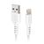 SBS TECABLEUSBIP589W USB-A - Lightning Cable - White | Techbox
