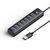 Orico PW7U-U3 hub 7x USB-A 3.0 + USB-C 5V/3A 1m - black - USB Hubs & Card Readers - Peripherals - Techbox
