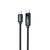 Dudao L7C USB-C - USB-C 100W Cable with LED Display 1m - Black | Techbox