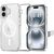 Tech-Protect Flexair Hybrid CC Magsafe iPhone 16 Case - Clear | Techbox