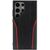 Audi Genuine Leather MagSafe S24 Ultra S928 black-red hardcase AU-TPUPCS24U-R8/D3-RD