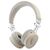 Guess Bluetooth on-ear headphones ENC GUBH70PGTSPSE beige/beige Grained Classic Round Shape